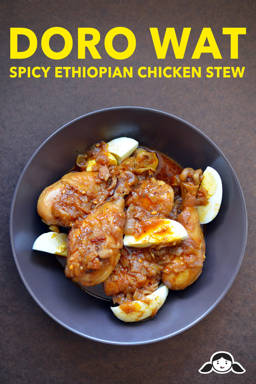 Doro Wat (Spicy Ethiopian Chicken Stew) by Michelle Tam ...