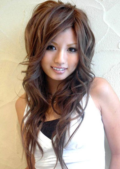 Cute Asian Hairstyles for Long Hair