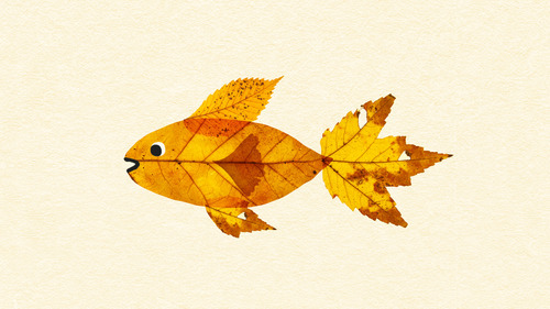 An animated lesson made from autumn leaves | TED Blog