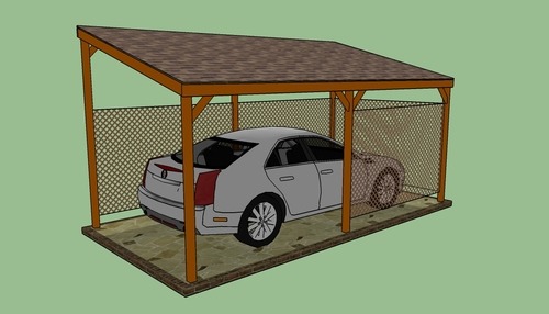 How To Build A Carport — Simple Carport Plans