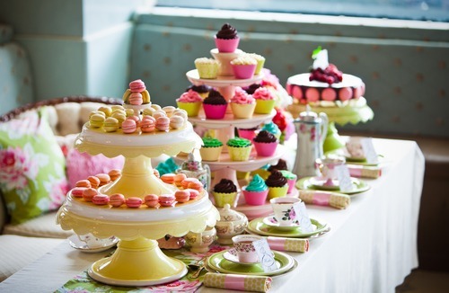 cupcake Tea shower first theme vintage party for â€“ baby party  food consideration ideas