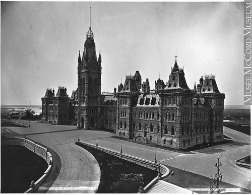  House of Parliament, Ottawa, ON, ca. 1878, McCord Museum