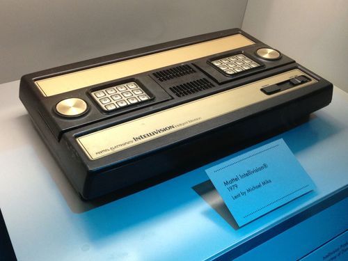 An old Intellivision console. Had a friend who had one of these.
