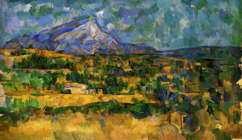 Aula particular de inglês com arte | Monte Santa Vitória de Cézanne