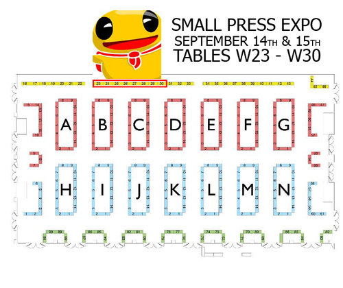SPX September 14th and 15th tables W23-W30