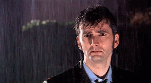 Doctor Who David Tennant Rain