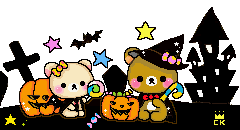 Resultado de imagem para halloween KAWAII GIF