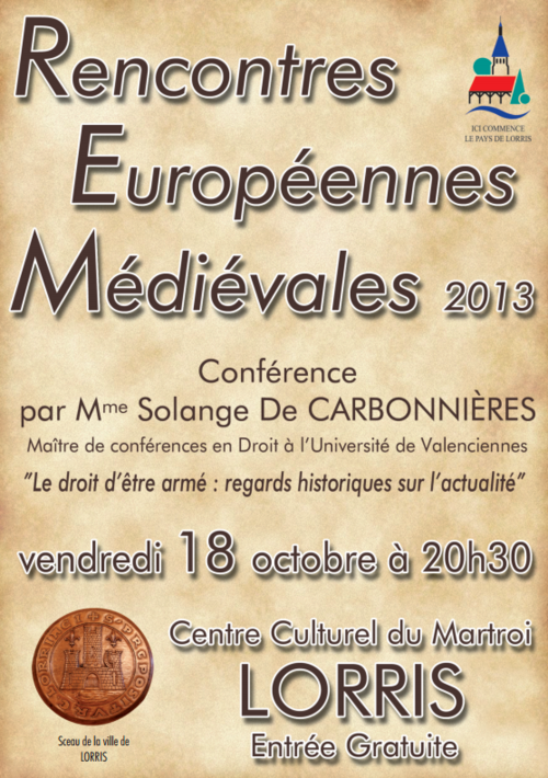 Rencontres européennes médiévales de Lorris 1