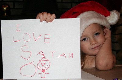 I love Satan via