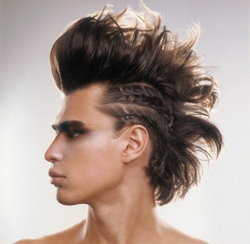 Picture of Mohawk Hairstyles Long Hair 