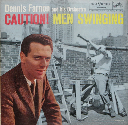 Caution - Men Swinging cover from LP Cover Lover