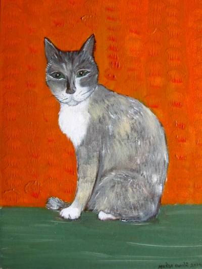paintings of the catofstripes