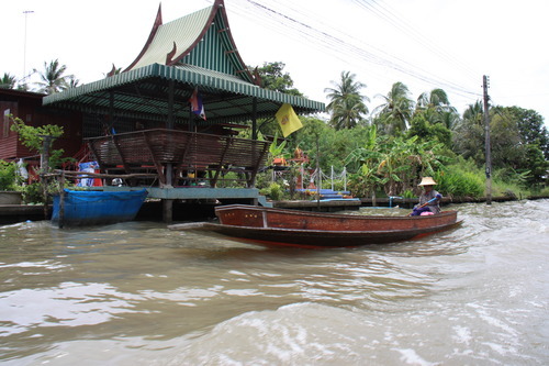 El fracaso del mercado flotante - Tailandia 2013. 20 dias de playa en playa (1)