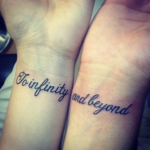 Simple, but effective!, Preferences: Your matching tattoos