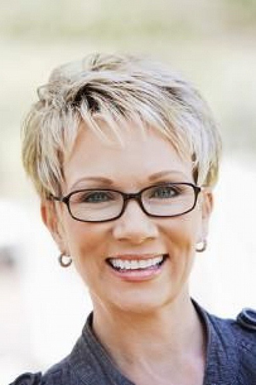 Short Haircut Style for ladies 50 Plus