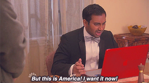 Online Shopping Parks and Rec gif