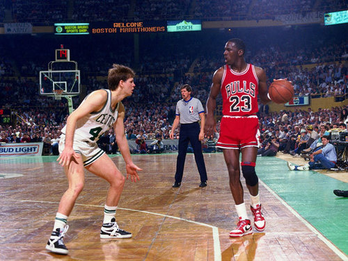 Apr. 20, 1986 – MJ sets an NBA playoff record with 63 points in a