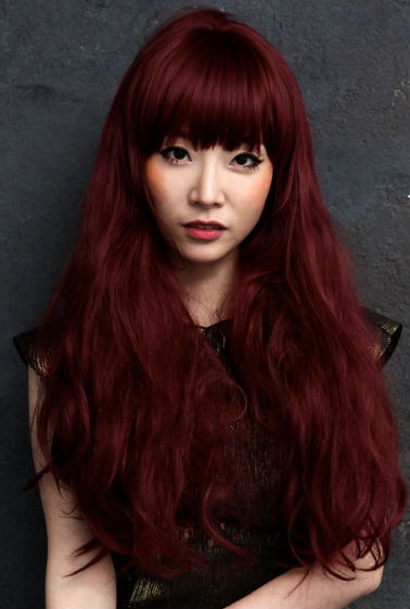 Red Hair Color for Tan Skin