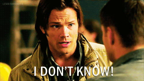 Sam Winchester Doesn't Know