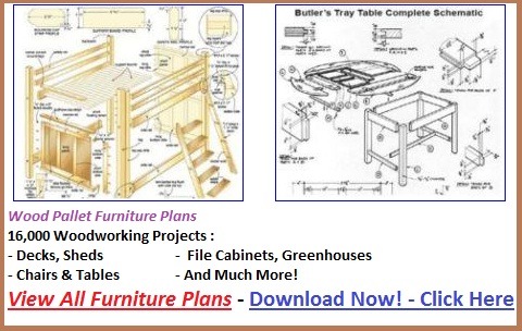 Woodwork Pallet Furniture Plans Download PDF Plans