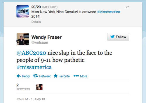 Wendy Fraser Tweet