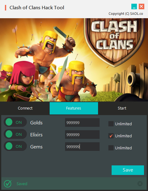 clash of clans hacked save file download
