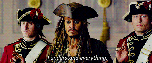 Pirates understand everything.