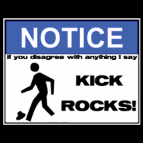 Kick Rock notice