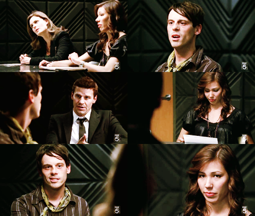 Booth And Brennan. (Booth and Brennan looks at