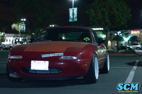 Amir's Miata fitted on some fat XXR 513s Ill get more info for you guys