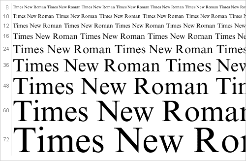 times new roman 1