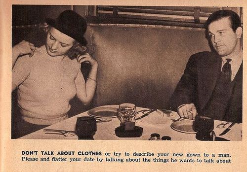 dating getting player tip woman. PBH3 has found an 1938 Dating Guide for single women, and it's a goldmine of 