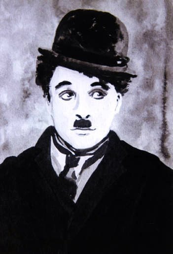 charlie chaplin hitler mustache. Charles Spencer Chaplin, Jr.,