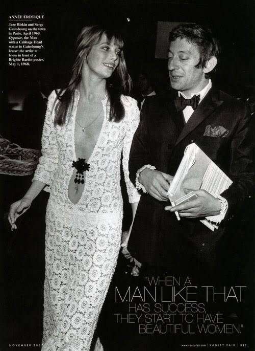 jane birkin is definitely one of the top style icons of the 60s, 