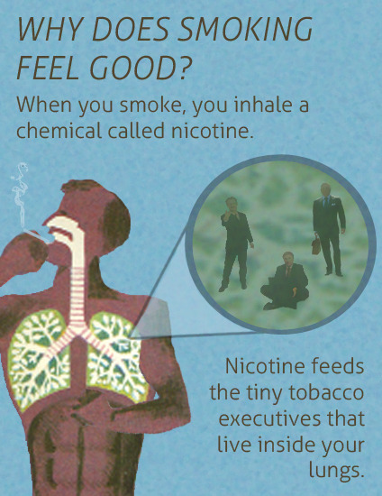 Why Does Smoking Feel Good?