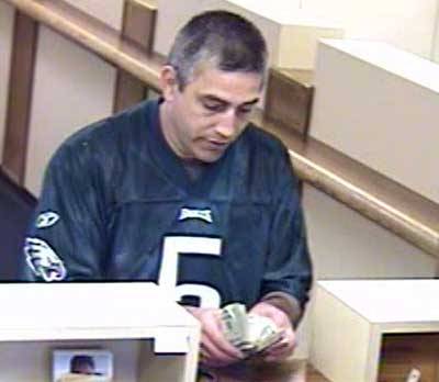 Donovan McNabb Jersey Bank Robbery