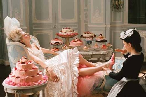 Kirsten Dunst in the 2006 movie Marie Antoinette