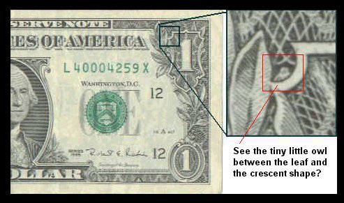 1 dollar bill secrets. 1 dollar bill