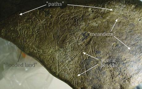 World's Oldest Map: Spanish Cave Has Landscape from 14000 Years Ago