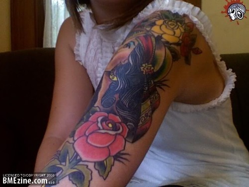 gypsy girl tattoo