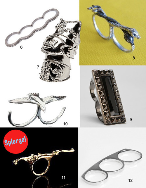 finger armor ring. Sportsgirl Armour Ring, $24.95