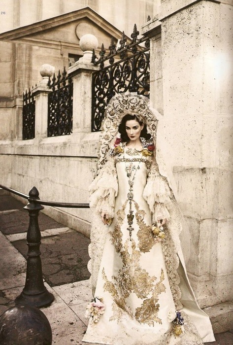 Christian Lacroix Wedding Dress. First off, Christian Lacroix's