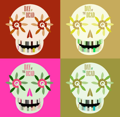 the Dead Mexican Skulls