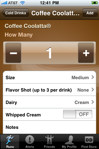 Dunkin iPhone app delivers real value (and coffee, too) • David ...