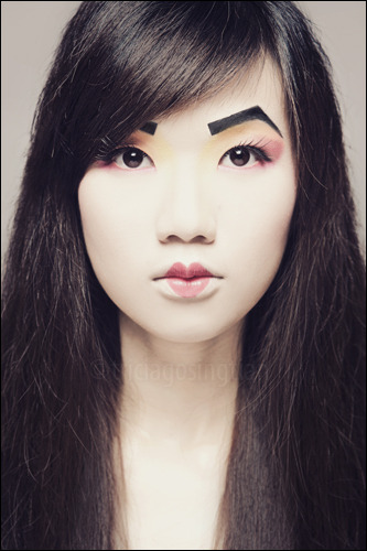 geisha face makeup. Makeup by Marj Sia: Inquirer