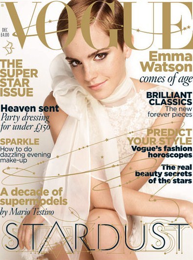 emma watson vogue cover uk. Emma Watson for UK Vogue