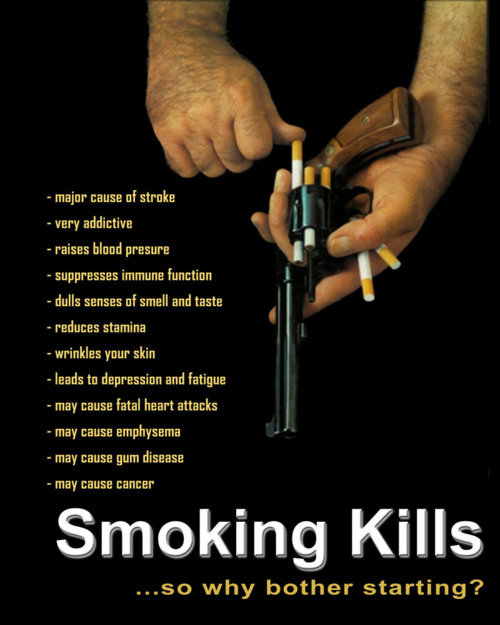 smoking kills you. Smoking Kills ad …..So Why You