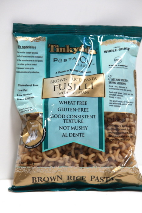 Gluten Free Pasta: Tinkyada Brown Rice Fusilli