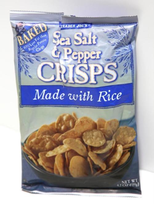 Gluten Free Chips: Trader Joe's Sea Salt and Pepper Crisps 
