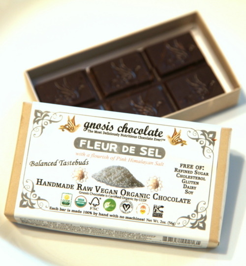 Gluten Free Chocolate: Gnosis Fleur De Sel Chocolate